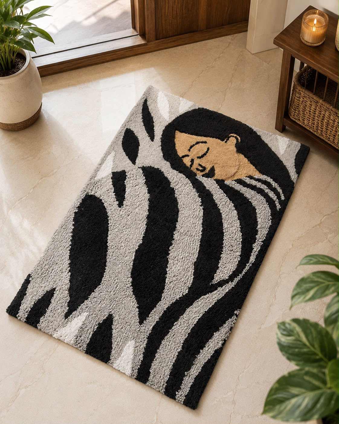 Beautiful Bathroom Mats in Stunning Designs