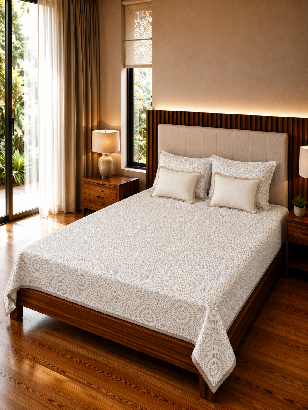 Premium 3-Piece Bedcover Set