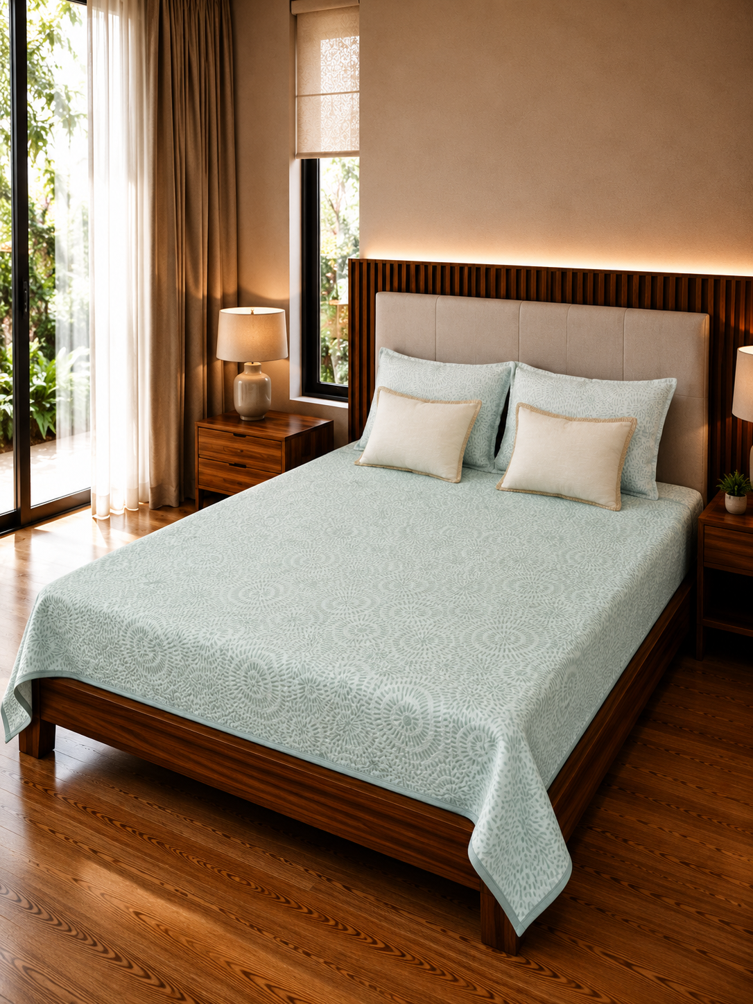 Premium 3-Piece Bedcover Set