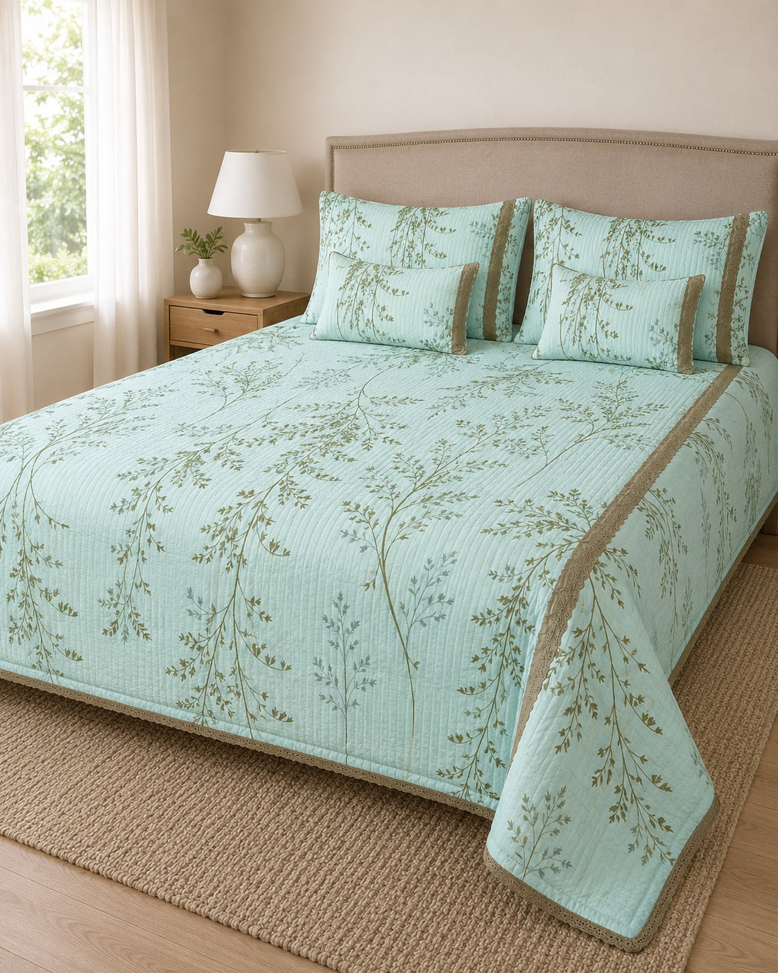 Premium Digital Print Bedcover Set
