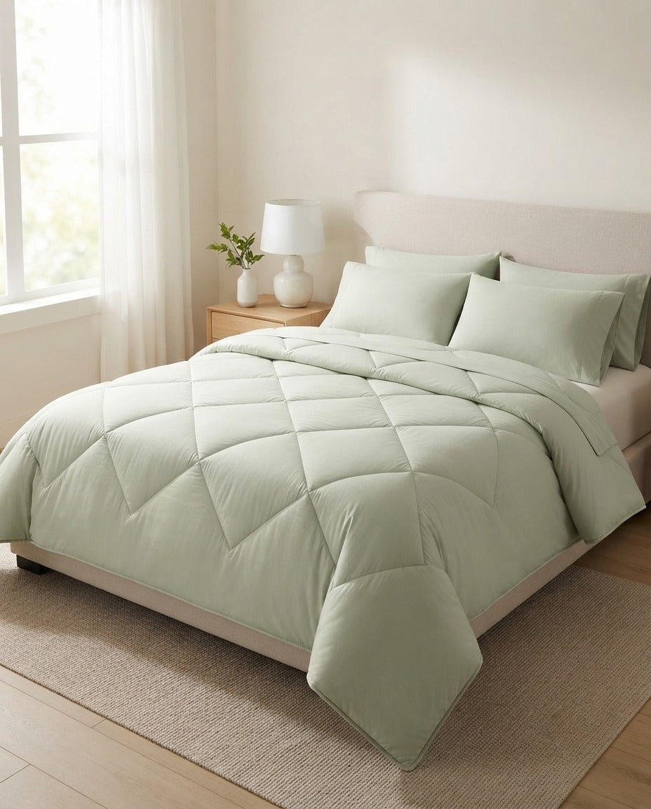 Premium Digital Print AC Comforter Set