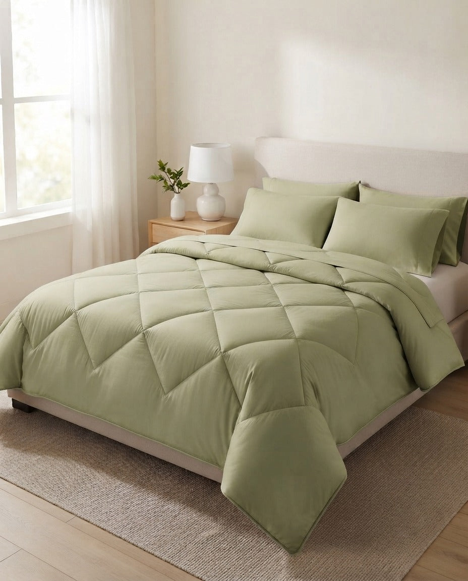Premium Digital Print AC Comforter Set