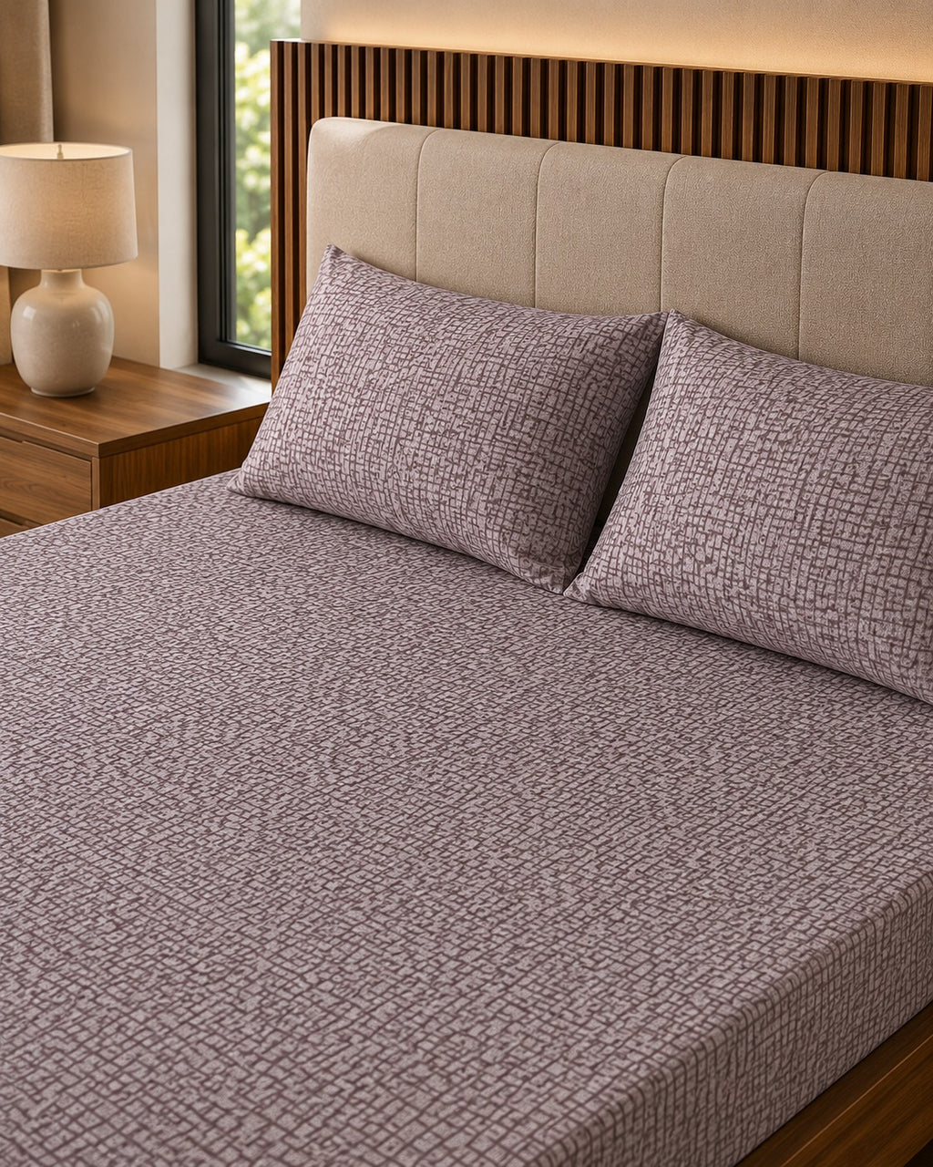 Premium King Size Cotton Bedsheet Set