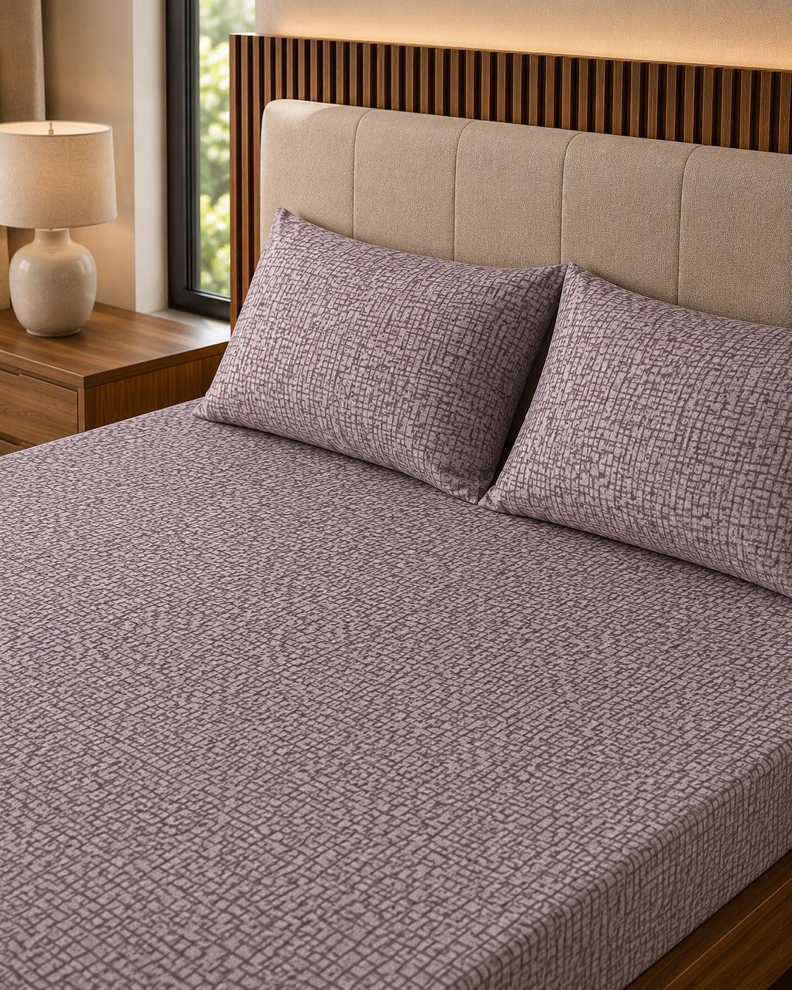 Premium King Size Cotton Bedsheet Set