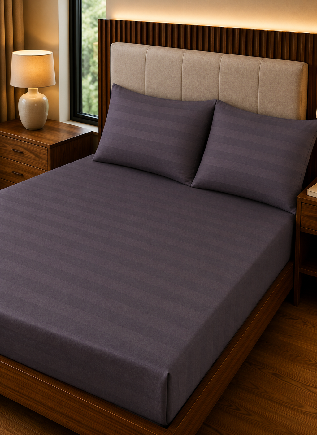 Premium Super King Size Cotton Bedsheet Set